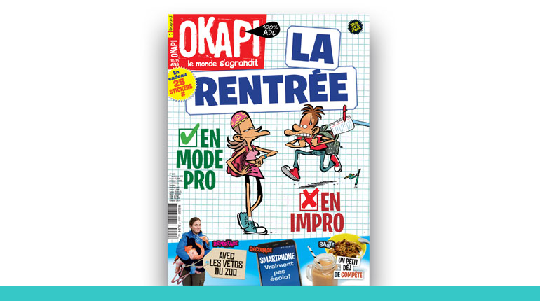couverture du magazine Okapi 2020