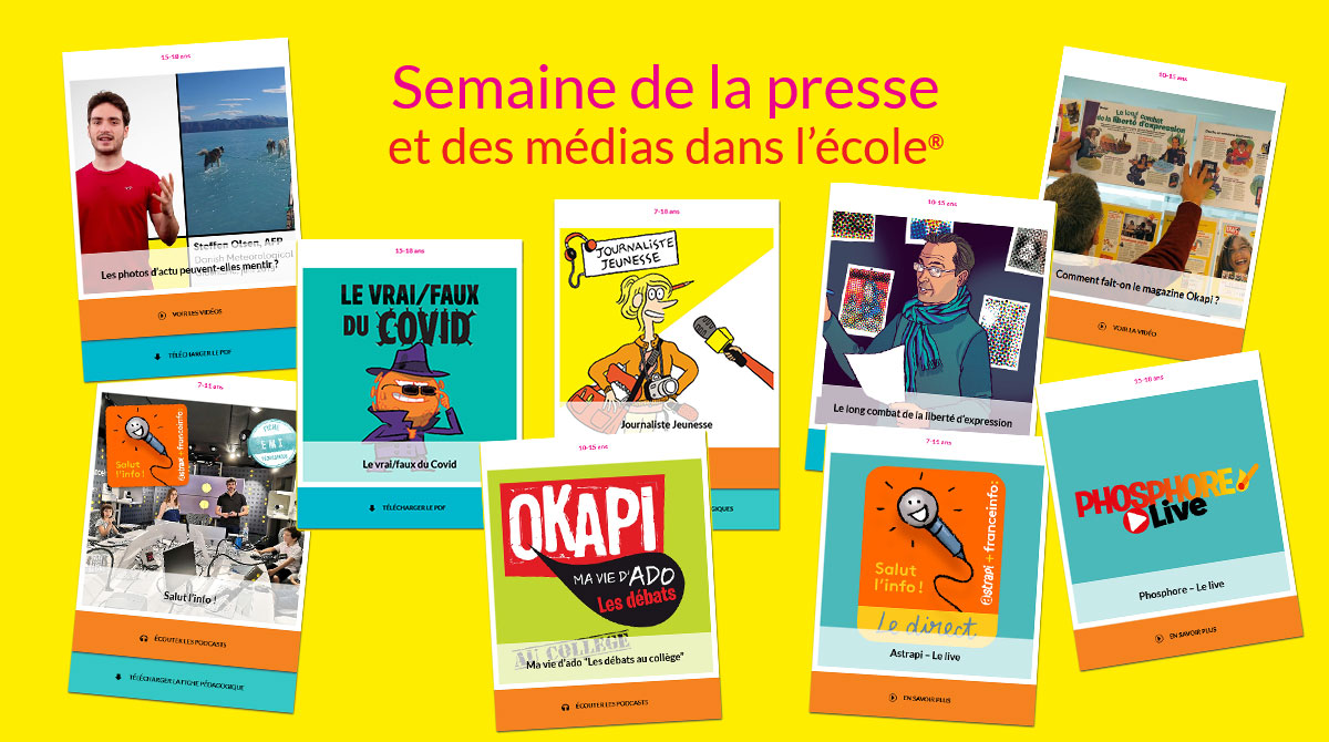 Semaine de la presse et des médias dans l’école® 32e édition - 2021