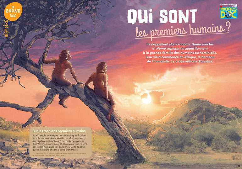 Images Doc n°405 - “Qui sont les premiers humains ?”