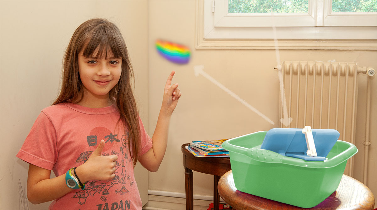 “Labo science, en quoi c'est fait, la lumière ?”, Images Doc n°378, juin 2020. Photos : © Rebecca Josset.