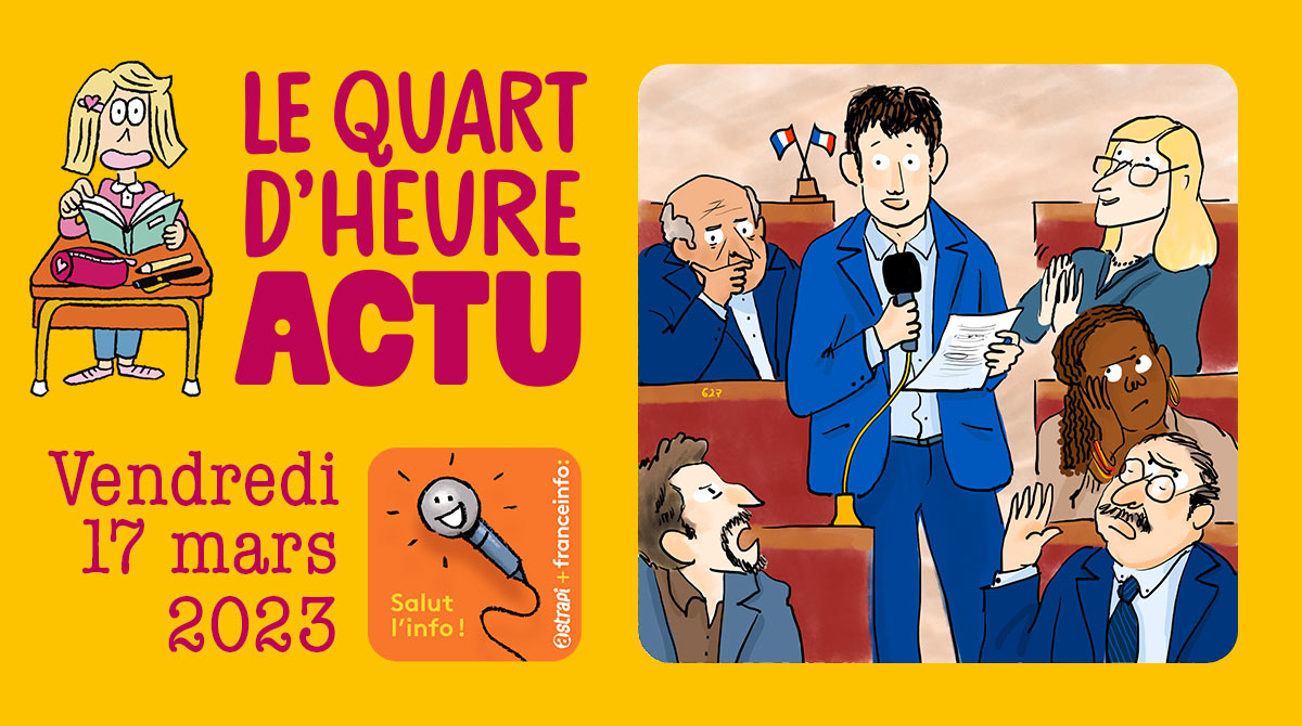 Salut l'info ! 17 mars 2023 - Réforme des retraites - Premier danseur noir de l'Opéra de Paris - Coach sportive de 102 ans