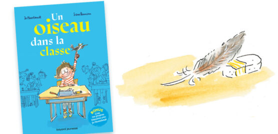Concours autour du roman Un oiseau dans la classe, de Jo Hoestlandt et Irène Bonacina.