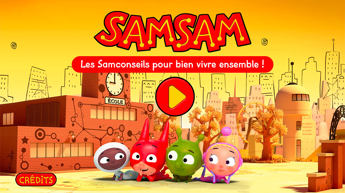 Les conseils de SamSam pour bien vivre ensemble