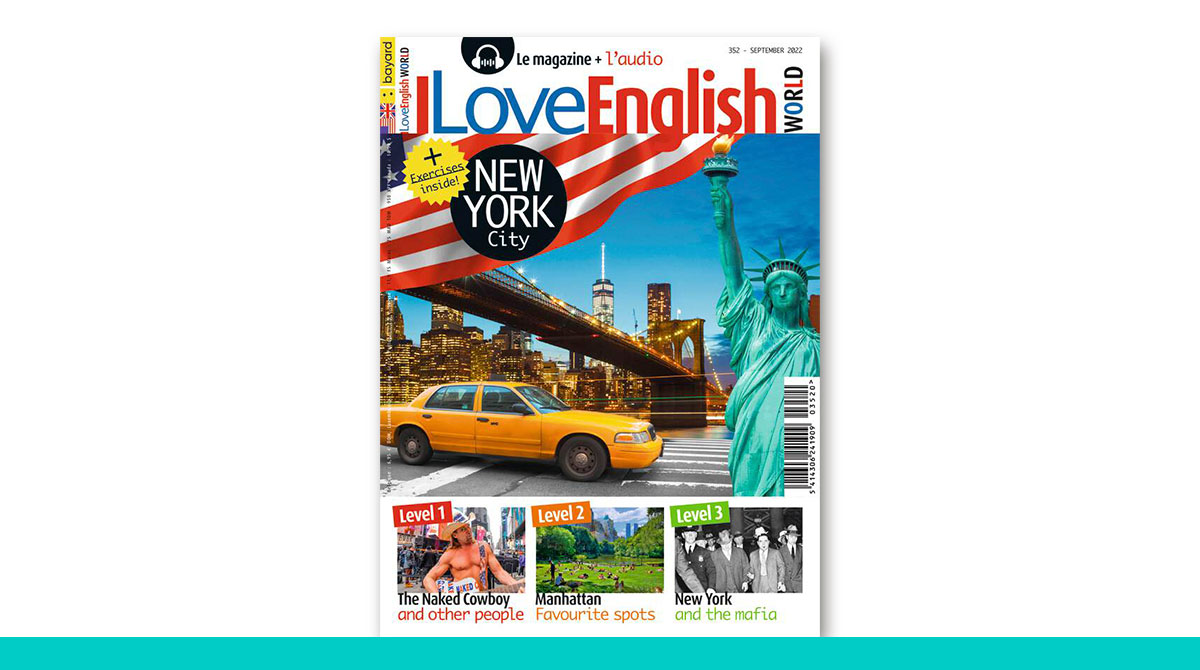 Couverture du magazine I Love English World