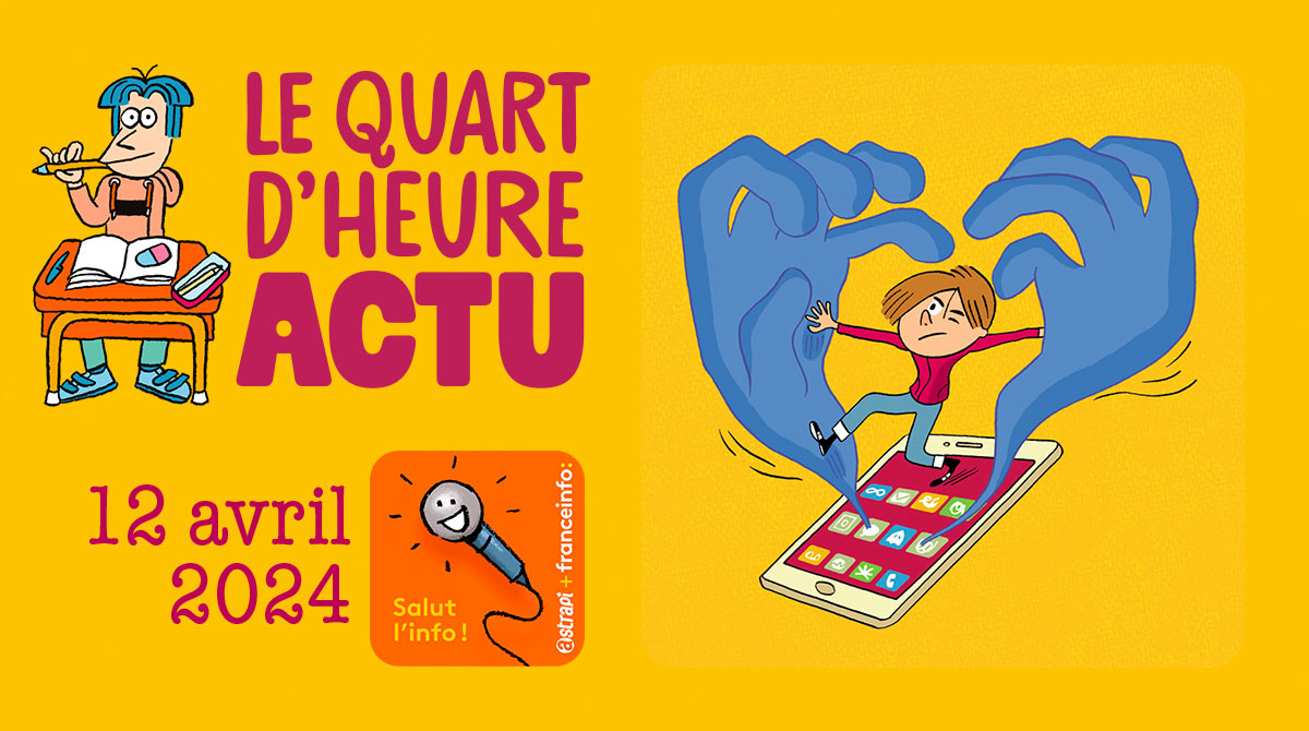 Salut l'info ! Quart d'heure Actu du 5 avril 2024. Livret Astrapi contre le cyberharcèlement. Illustration : El don Guillermo et Zelda Zonk.