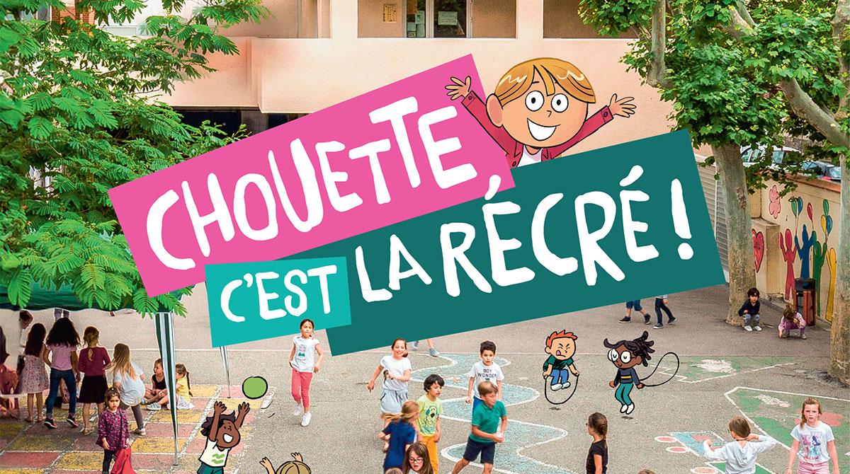 Une cour de récré pour tous : apprendre à bien vivre ensemble.