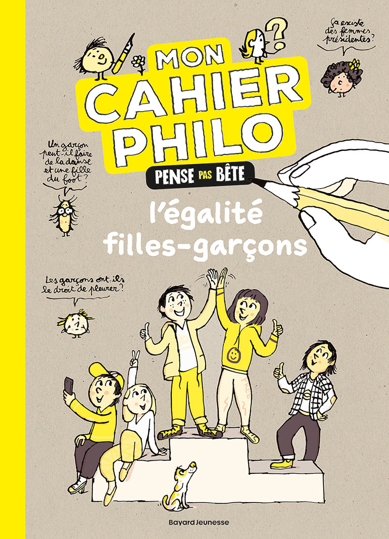 Cahier pas bête, l'égalité filles garçons.