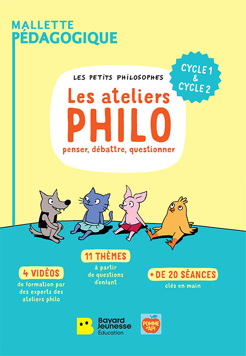 Mallette pédagogique Les ateliers philo avec Les Petits Philosophes