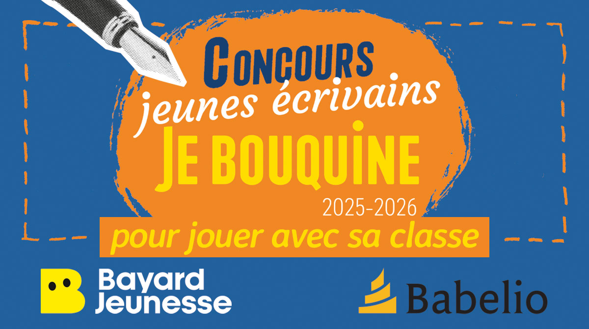 Concours jeunes écrivains 2025-2026. Magazine Je bouquine n°500, octobre 2025.