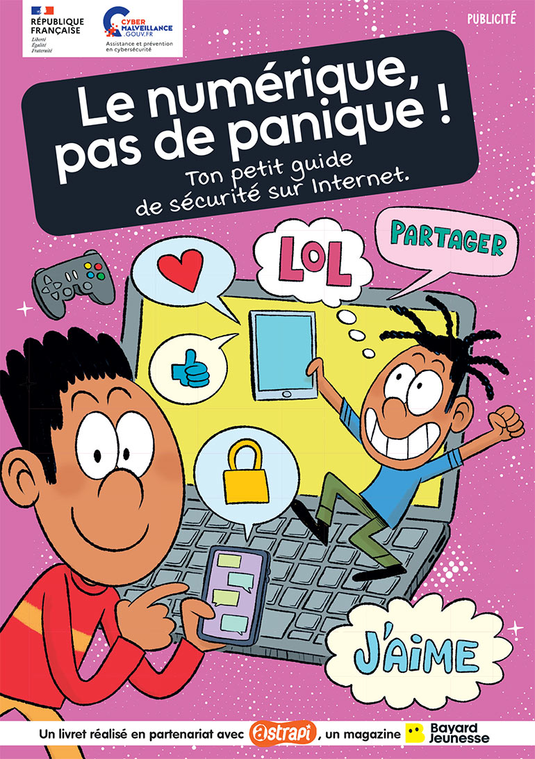 Livret “Le numérique, pas de panique”.