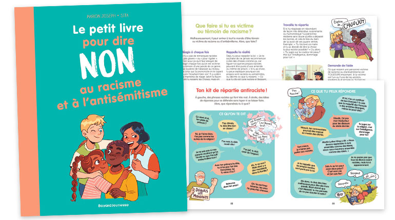 Le petit livre pour dire NON au racisme et à l'antisémitisme.