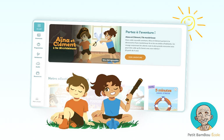 Petit Bambou École : 2 outils pour apprendre à détendre son corps et son esprit.