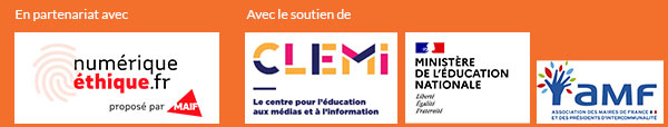 Logo partenaires du programme J'apprends l'info.