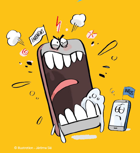 Webinaire franceinfo junior-Okapi - 10 h 30 :
“Les fake news vont-elles prendre le pouvoir ?”