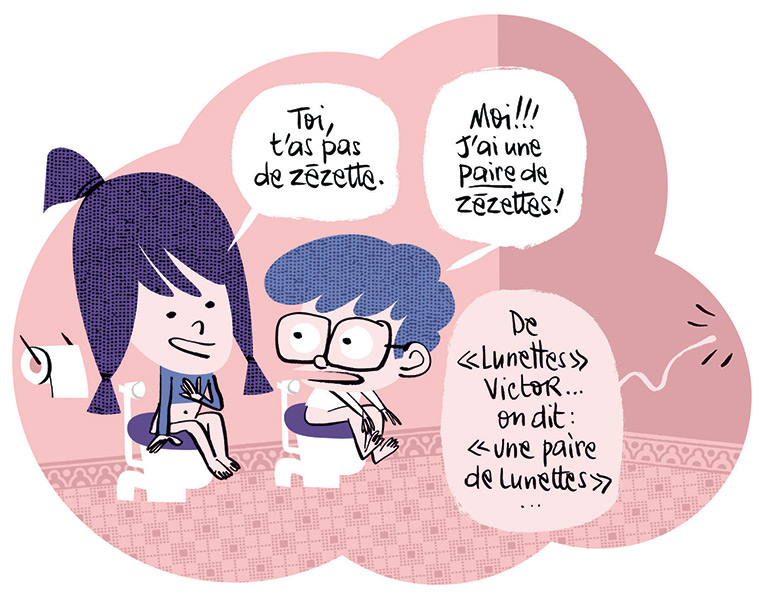 “Comment fait-on les bébés et autres questions gênantes”, Pomme d'Api n°637, mars 2019. Texte : Anne Bideault. Illustrations : Jean-Louis Cornalba.