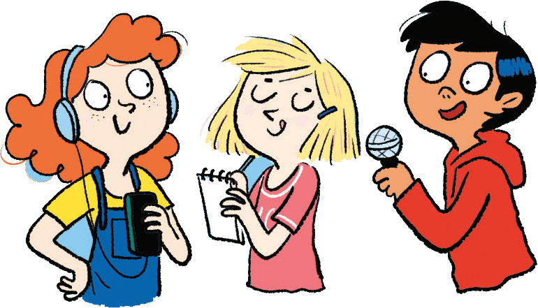 Dossier "Crée ton podcast", Astrapi 1076.