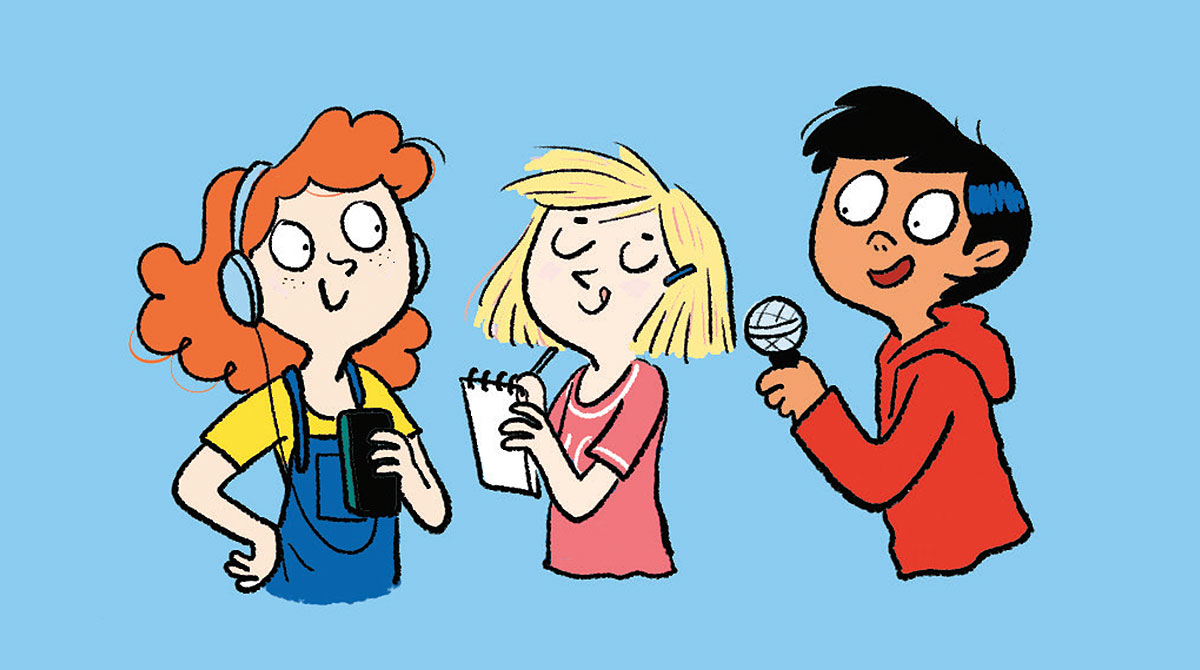 Dossier "Crée ton podcast", Astrapi 1076.