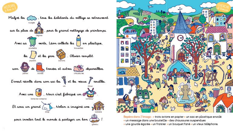 Les amuse-mots “C'est du propre ! Extrait du magazine Les Belles Histoires n°613.