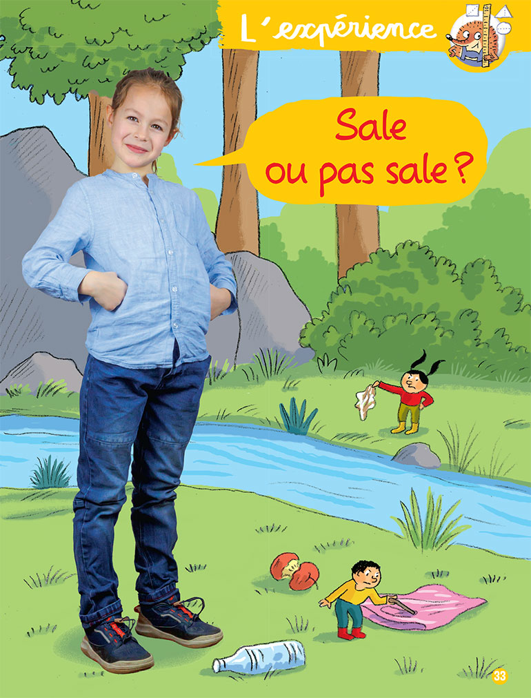 L'expérience : sale ou pas sale ? Extraits du magazine Youpi Doc n°452, mai 2026.