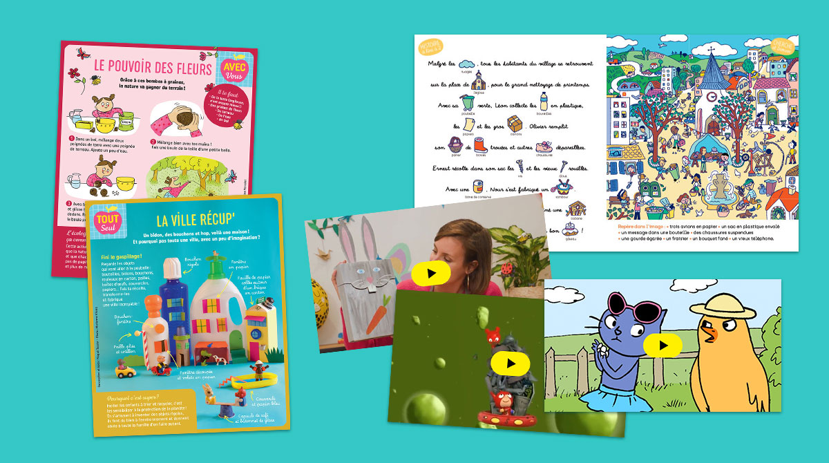 Maternelle : jeux et activités pour éveiller les élèves à l’écologie.