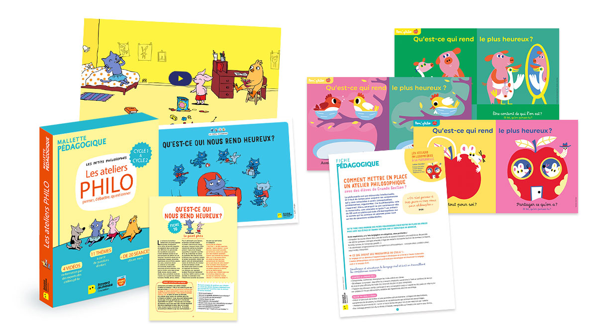 Ateliers philo : parler du bonheur avec les 4-7 ans.