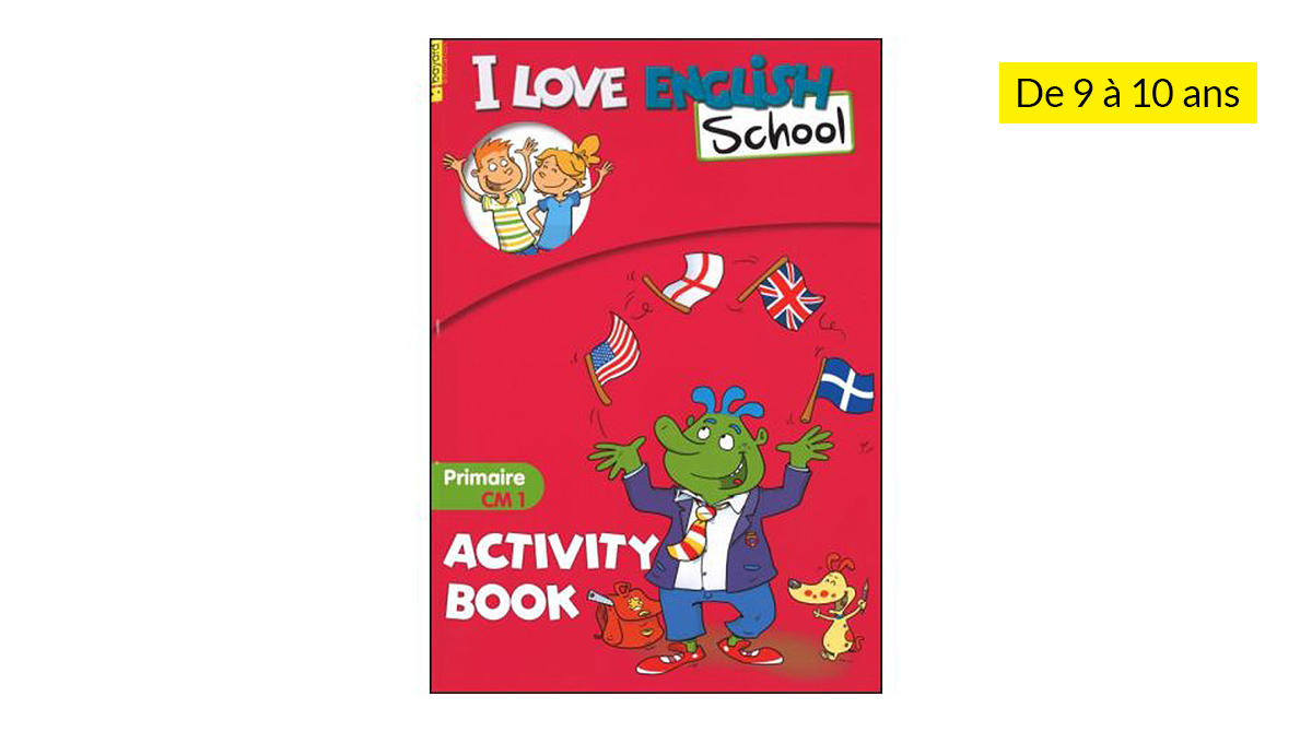 Activity Book. Mallette pédagogique I Love English School : 4e primaire.