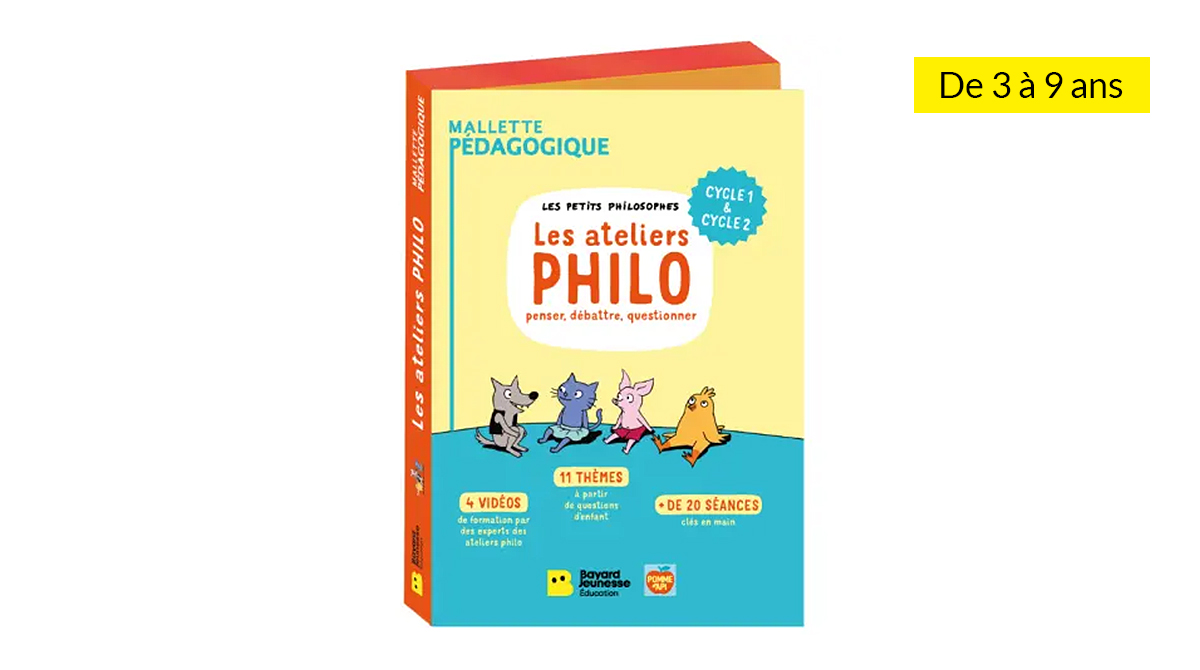 Mallette Les ateliers philo - Penser, débattre, questionner. Belgique.