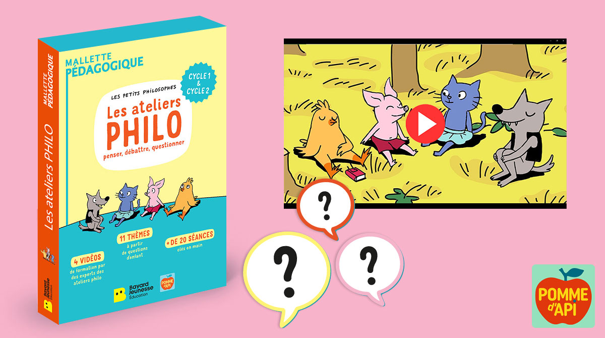Mallette pédagogique “Les ateliers philo avec Les Petits Philosophes”