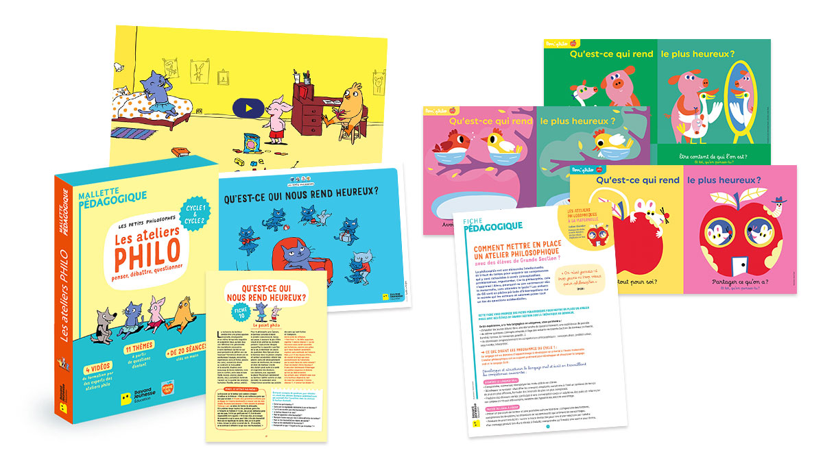Ateliers philo : parler du bonheur avec les 4-7 ans.